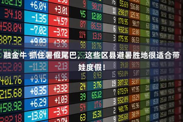 融金牛 抓住暑假尾巴，这些区县避暑胜地很适合带娃度假！