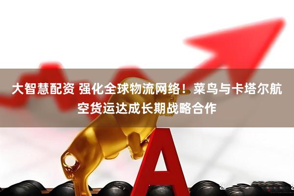 大智慧配资 强化全球物流网络！菜鸟与卡塔尔航空货运达成长期战略合作